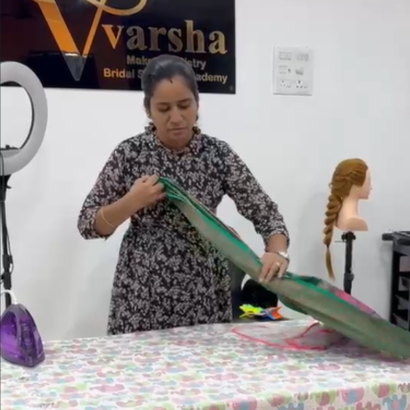 Designer Saree Draping